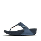 Women Blue Suede Leather Toepost