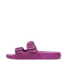 Women Miami Violet Two-Bar Buckle Slides