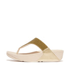 Women Platino Opul Toe-Post Textile & Synthetic Leather Sandals
