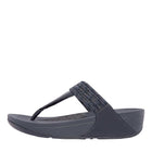 Women Midnight Navy Mix Art-Webbing Toe-Post Sandals