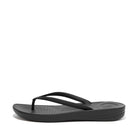 Women All Black Ergonomic Flip-Flops