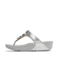 Women Silver Premium Vegan Leather Sandals