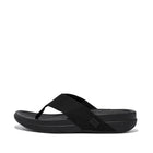 Men Black Surfer Toe-Thongs