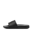 Men All Black Pool Slides