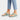 Women Cool Blue Leather Toepost