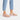 Women Pink Salt Leather Toepost