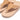 Women Tender Blush Leather Toe Post Sandals