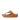 Women Light Tan Leather Toe Post Sandals