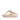 Women Platino Jewelstone Leather Toe Thongs