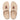 Women Platino Jewelstone Leather Toe Thongs