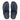 Women Midnight Navy Crystal Embellished Toe Post Sandals