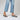 Women Deep Teal/Mint Blue Sparkle Flip-Flops