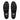 Women All Black Glitter Dot Suede Loafers