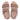 Women Rose Gold Glitter Weave Back Strap Sandals