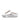 Women Silver Pearl Chain Slides