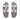 Women Silver Pearl Chain Slides