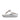 Women Silver Pearl Chain Toe Post Sandals
