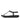 Women Black Splash Sparkle Back Strap Sandals