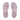 Women Soft Lilac Splash Sparkle Back Strap Sandals