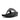 Women All Black Glitz Toe Post Sandals