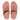 Women Warm Rose Glitz Toe Post Sandals