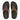 Women Chocolate Metallic Glitz Toe-Post Sandals