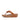Women Light Tan Tassel Leather Toe-Post Sandals