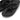 Women All Black Tassel Leather Toe-Post Sandals