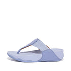 Women Wild Lavender Finestripe Webbing Toe-Post Sandals