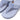 Women Wild Lavender Finestripe Webbing Toe-Post Sandals