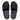 Women All Black Slides