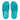 Women Tahiti Blue Slides
