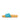 Women Ice Blue/Fern Green Mix Water Resistant Slides