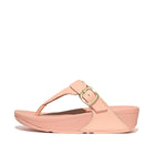 Women Blushy  Adjustable Leather Toe-Post Sandals