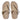 Women Latte Beige  Adjustable Leather Toe-Post Sandals