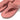 Women Warm Rose Adjustable Leather Toe-Post Sandals