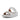Women Silver Lasercrystal Leather Slides