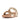 Women Platino Lasercrystal Leather Slides