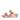 Women Rose Gold Lasercrystal Leather Slides