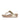 Women Platino Lasercrystal Leather Toe-Post Sandals