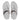 Women Silver Lasercrystal Leather Toe Post Sandals
