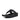 Women Black Glitter Glitter Toe-Post Sandals