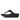 Women Black Glitter Glitter Toe-Post Sandals