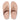 Women Rose Gold Glitter Toe Post Sandals