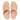 Women Beige Shimmer Toe-Post Sandals