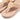 Women Beige Shimmer Toe-Post Sandals