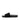 Women All Black Embellished Slides