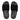 Women All Black Embellished Slides