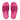 Women Fuchsia Rose Embellished Slides