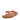 Women Light Tan Leather Flip-Flops
